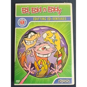 Ed Edd N Eddy- Cartoon Network-6 episodes- Edifying Edventures Dvd-Vol.1